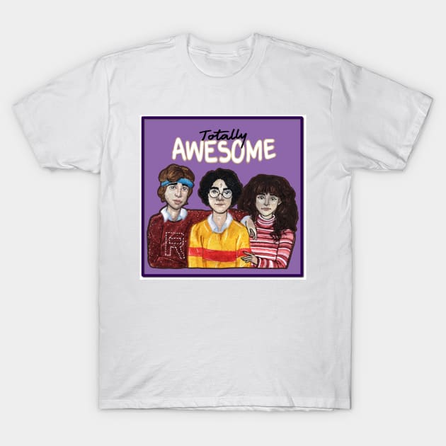 TOTALLY AWESOME TRIO T-Shirt by ulricartistic